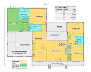 1703-122GS House Floor Plan