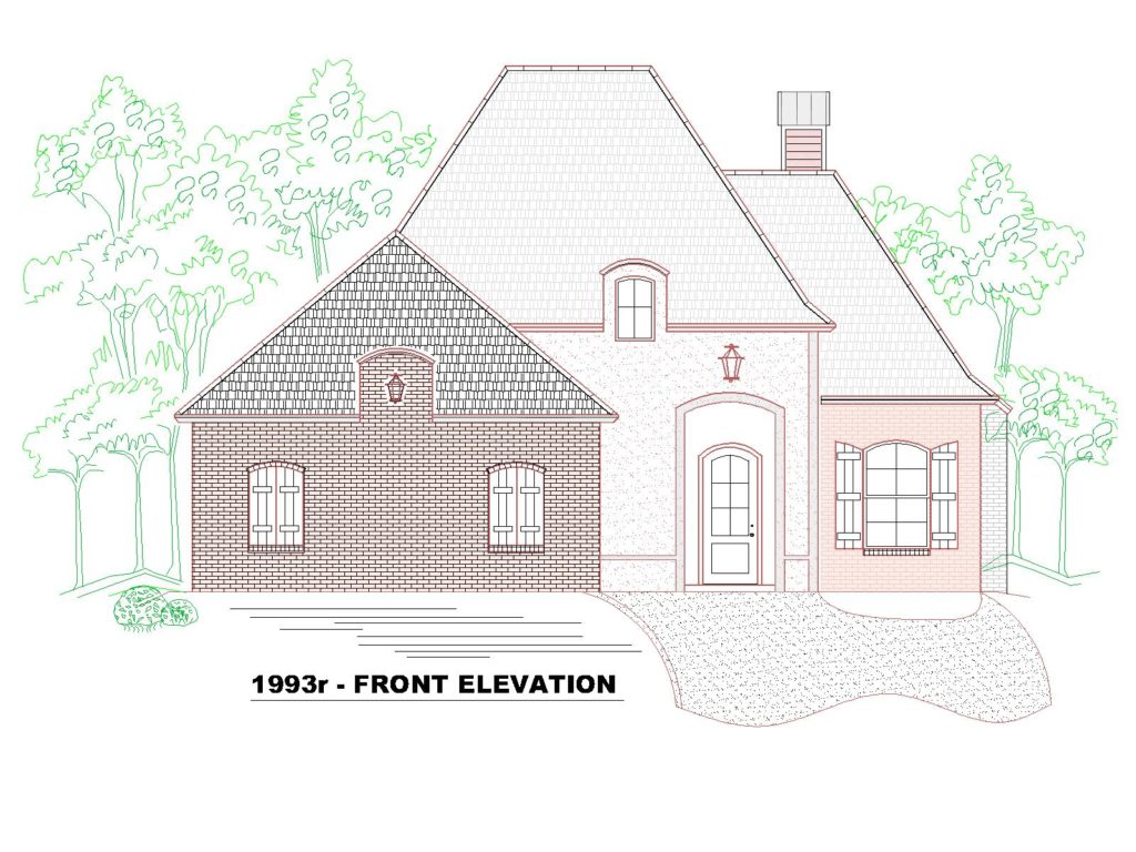 1993r-142hf-house-front-elevation