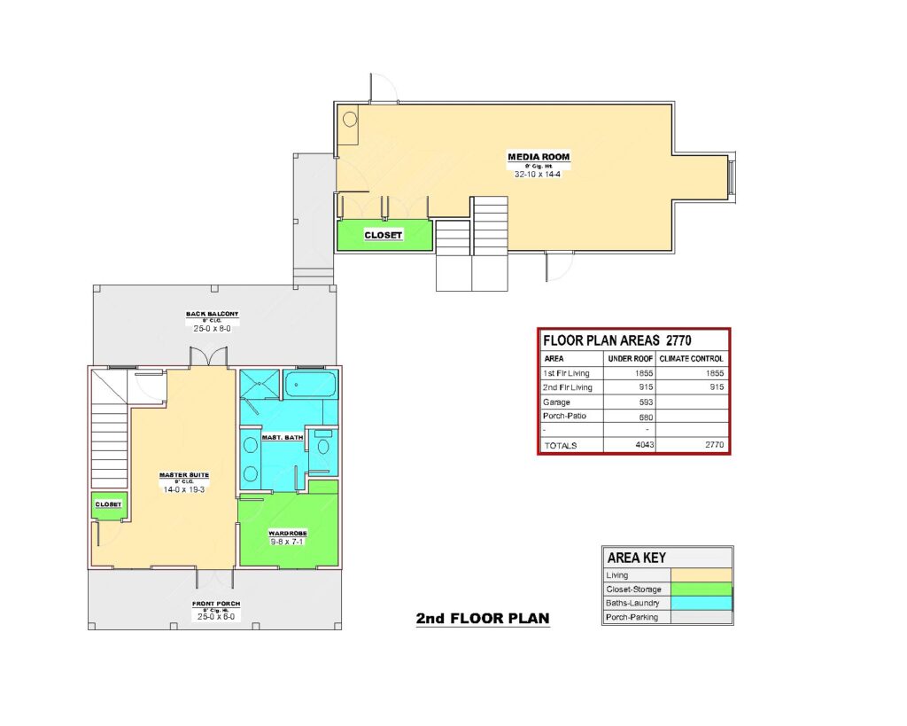 2770-233hs-house 2nd floor plan