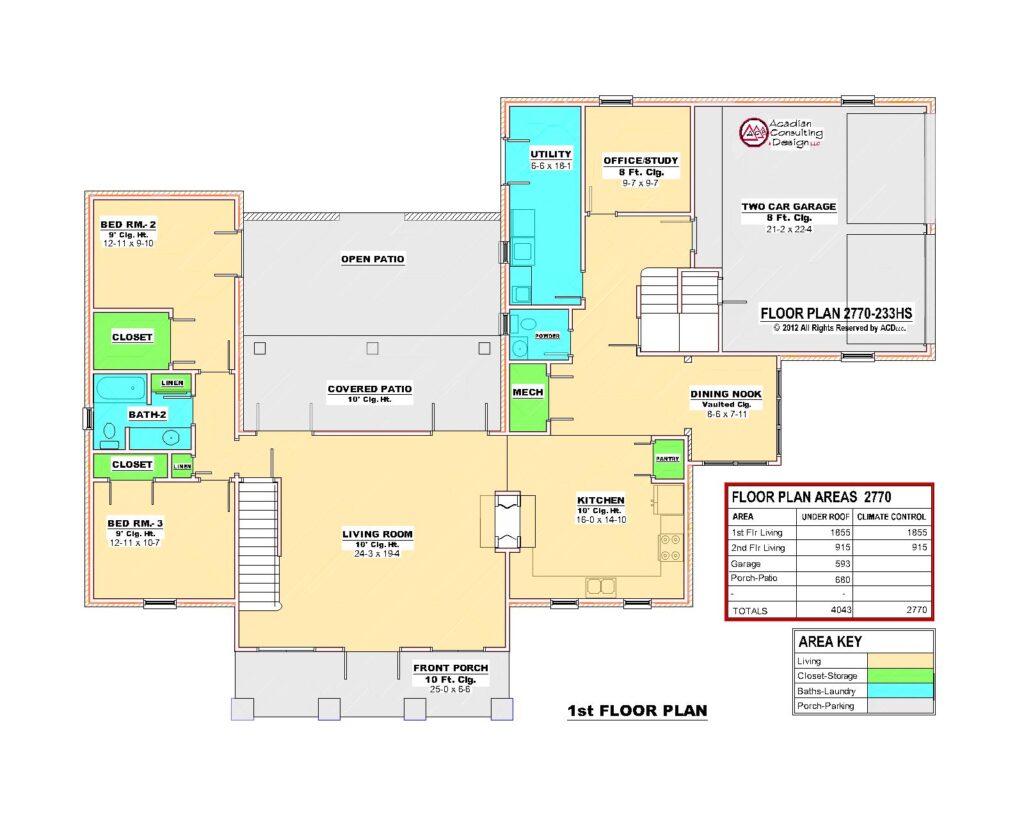 2770-233hs-house1st floor plan